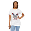 Freedom in Christ - Butterfly Patriotic T-Shirt
