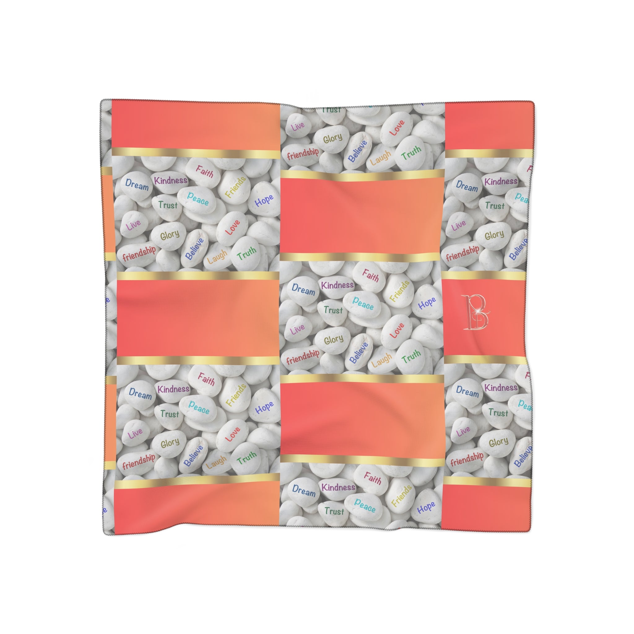 Hope & Peace Poly Scarf