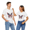 Freedom in Christ - Butterfly Patriotic T-Shirt