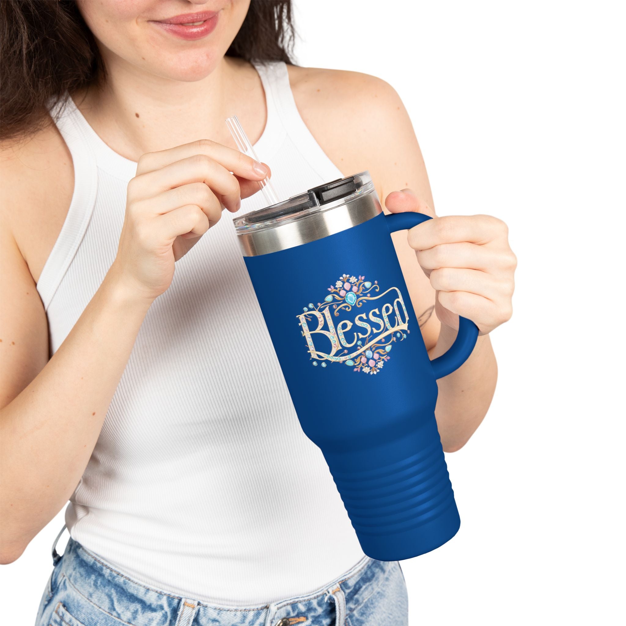Travel Mug - Blessed Insulated 40oz