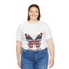 Freedom in Christ - Butterfly Patriotic T-Shirt