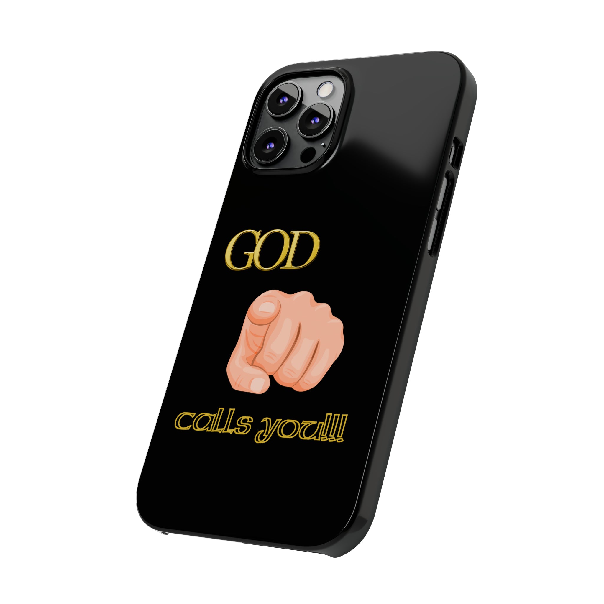 God Calls You Slim Phone Cases