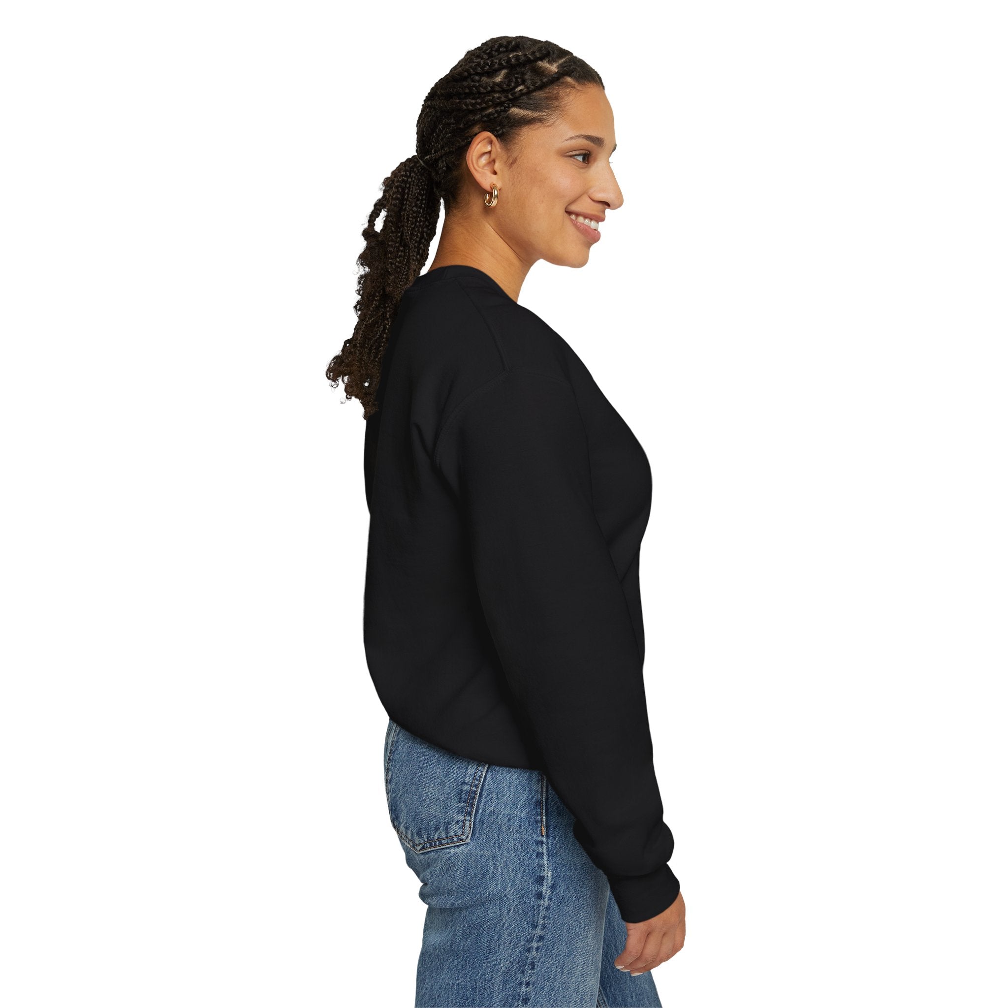 Religious Sweatshirt Untouchable by Evil Covered by God