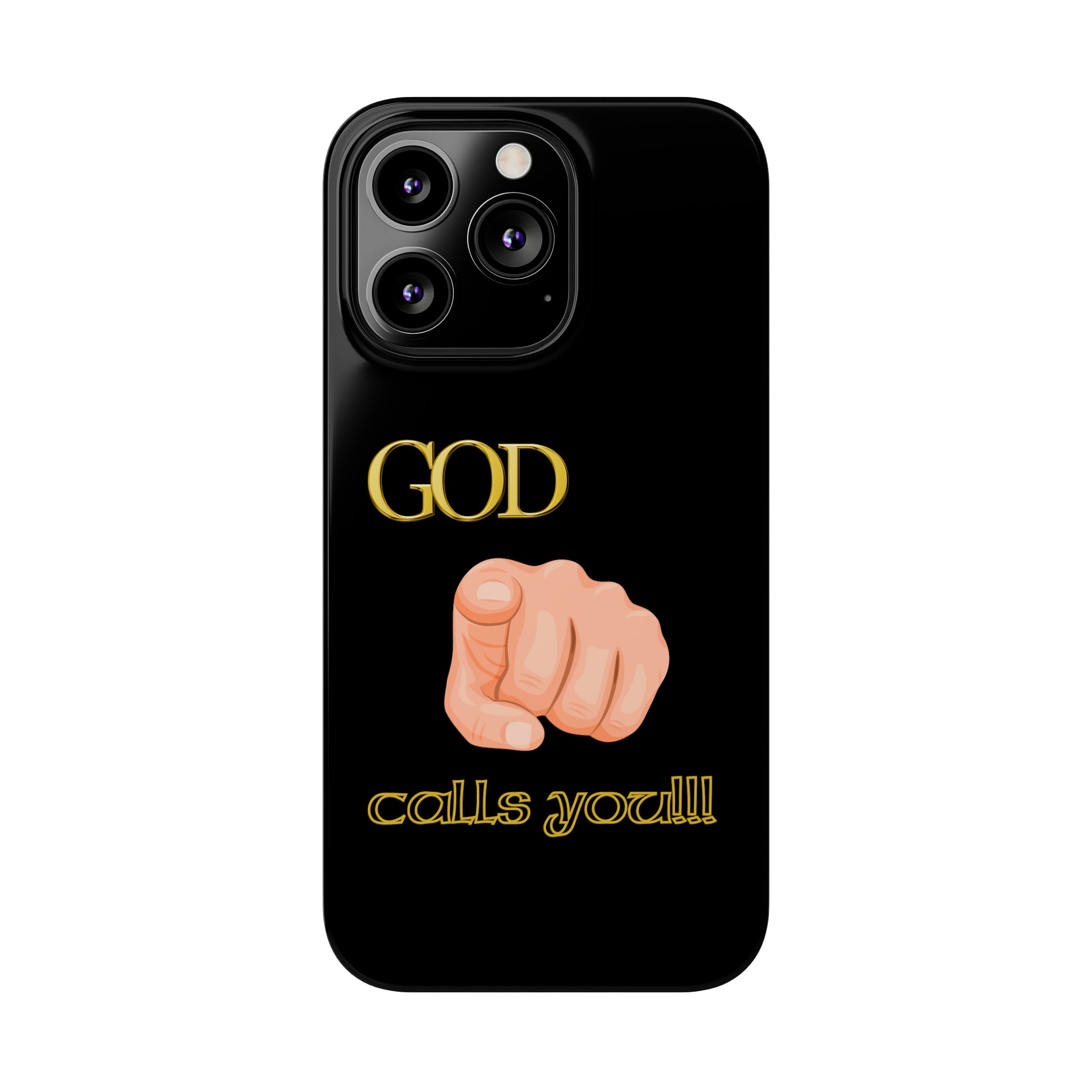 God Calls You Slim Phone Cases
