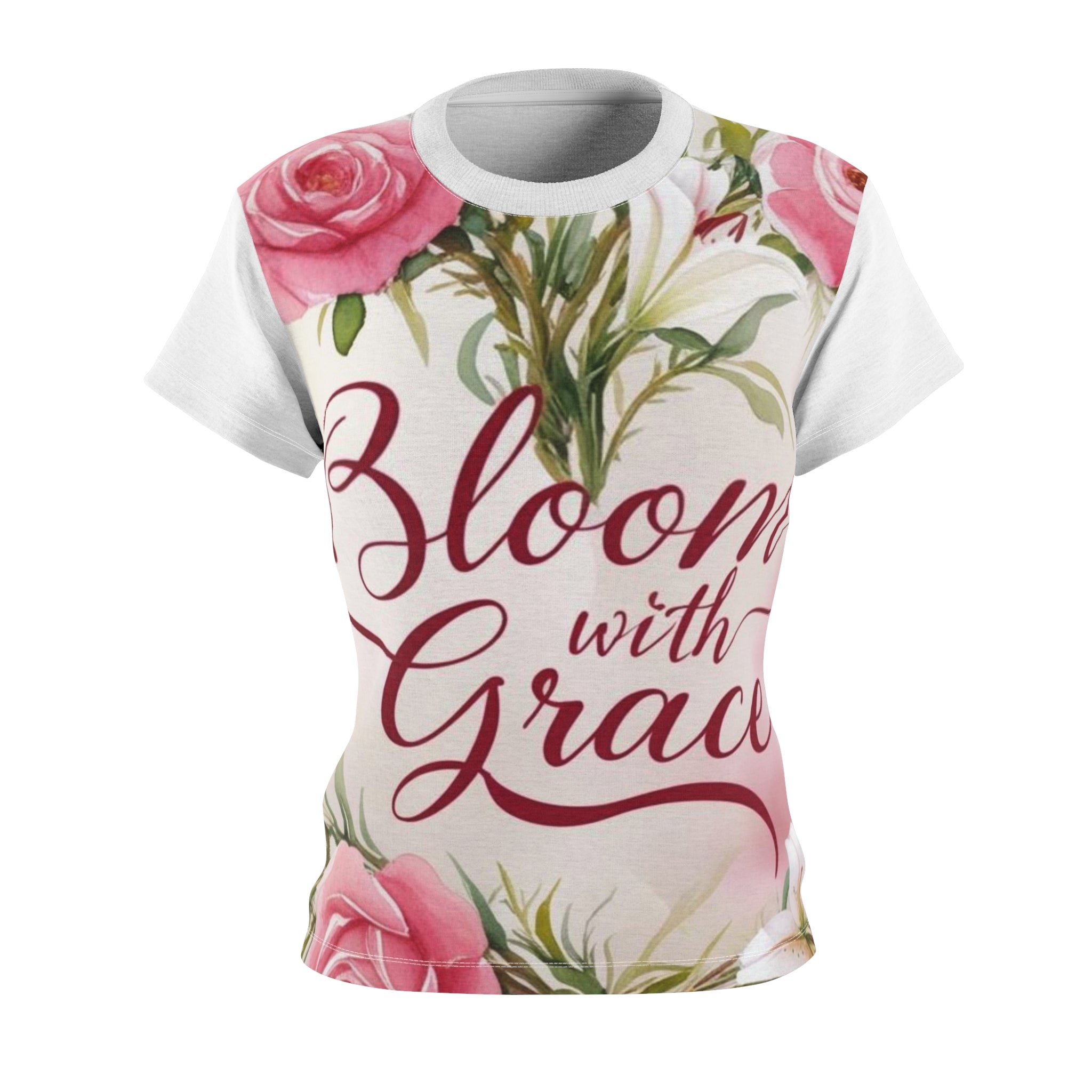 Women's Tee - Bloom with Grace Floral