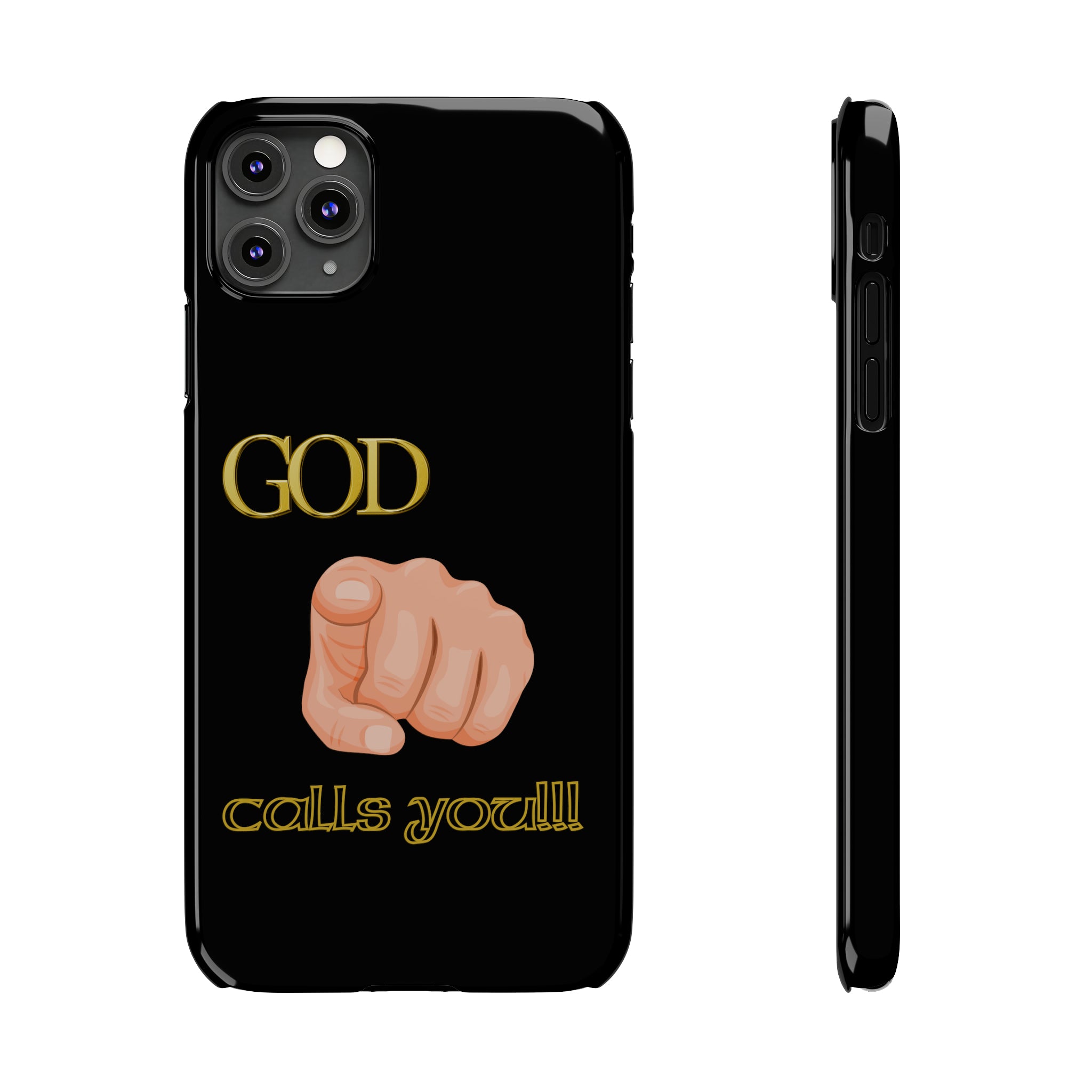 God Calls You Slim Phone Cases