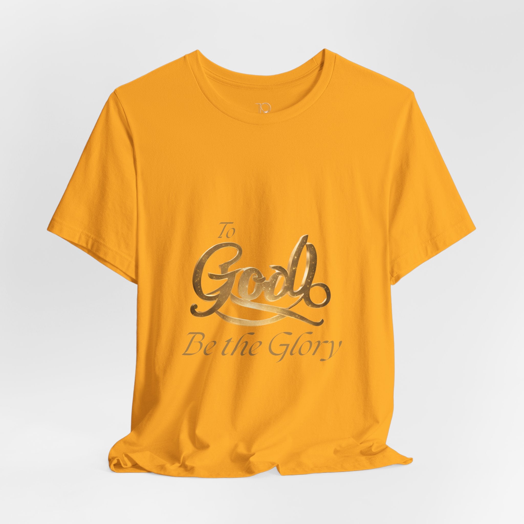 Christian Tee To God be the Glory Unisex Jersey Short Sleeve