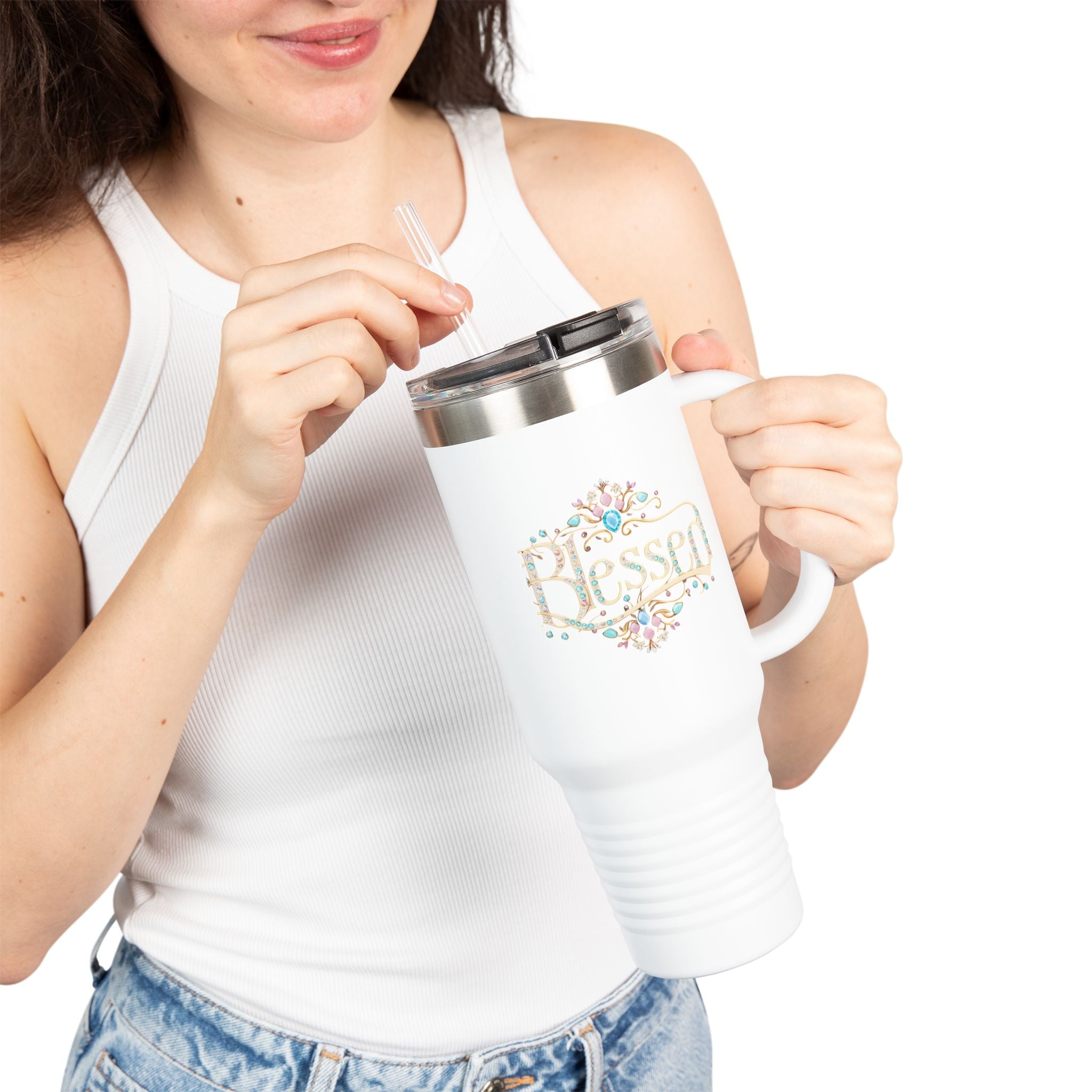 Travel Mug - Blessed Insulated 40oz