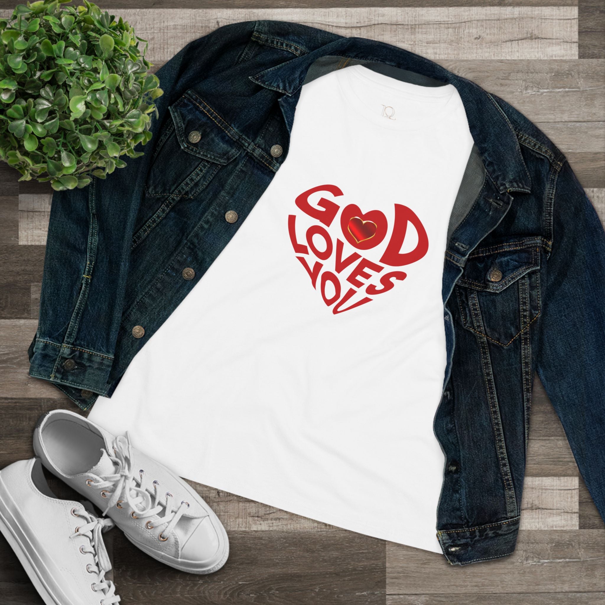 Women's Tee - God Loves You