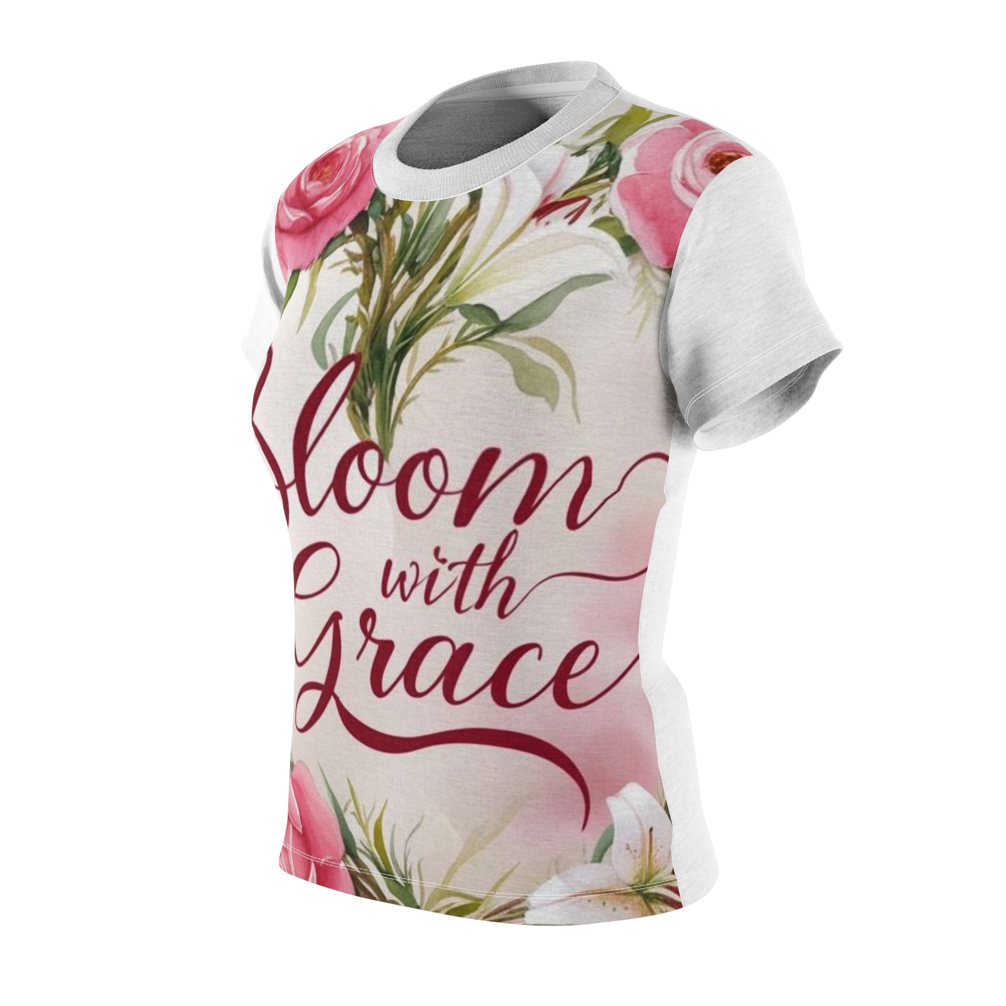 Women's Tee - Bloom with Grace Floral