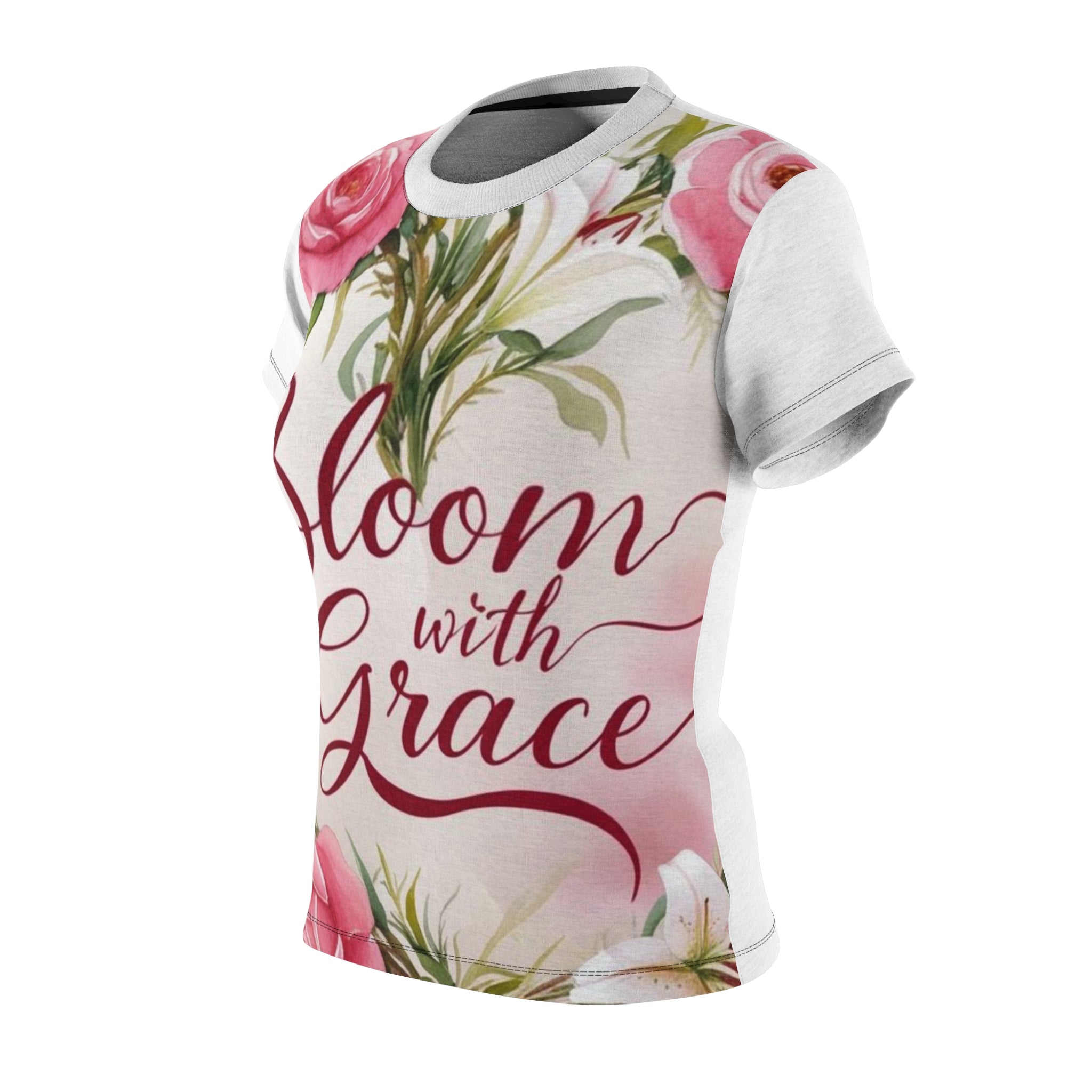 Women's Tee - Bloom with Grace Floral