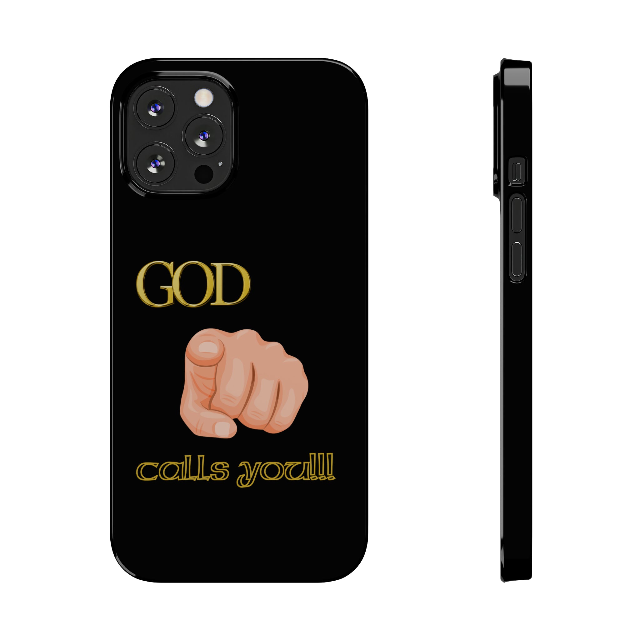 God Calls You Slim Phone Cases