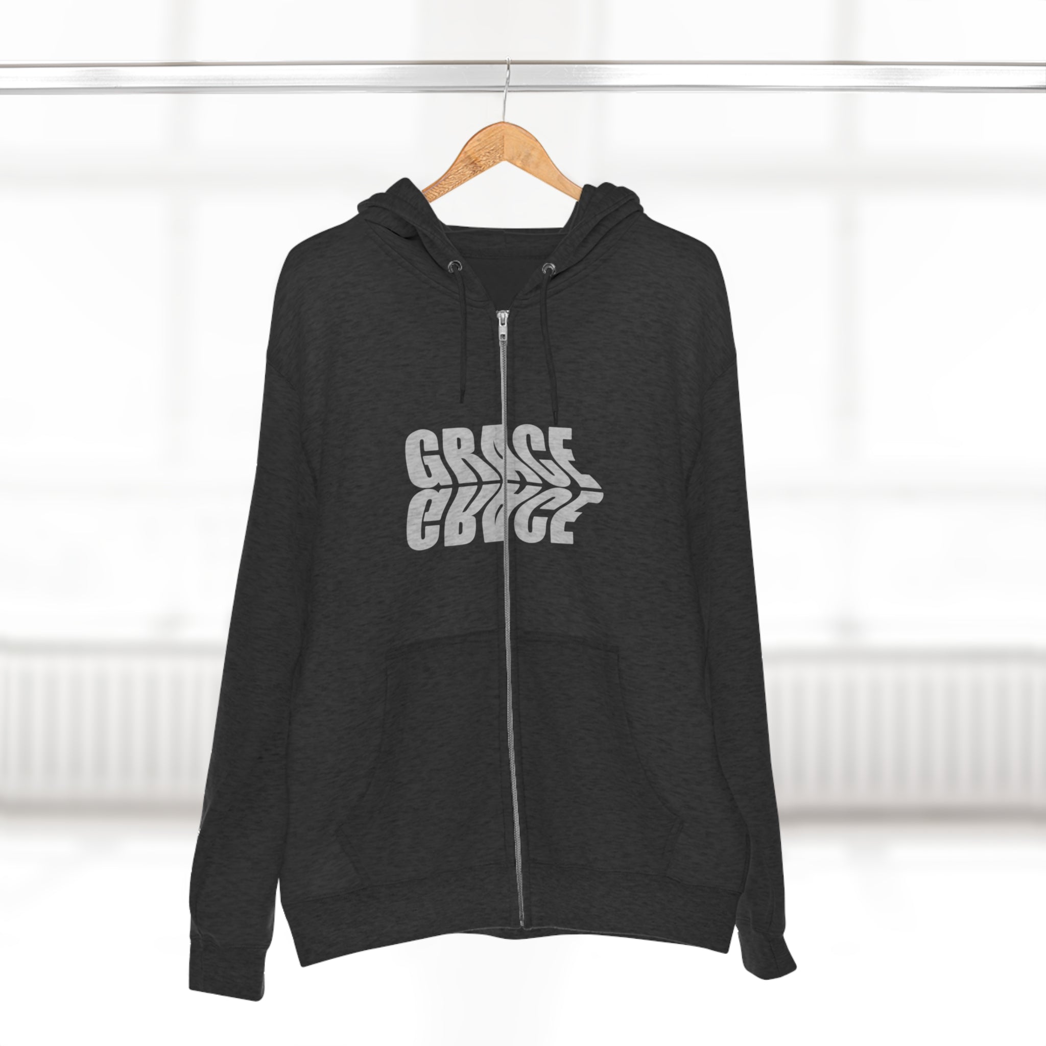 Grace Unisex Full Zip Hoodie