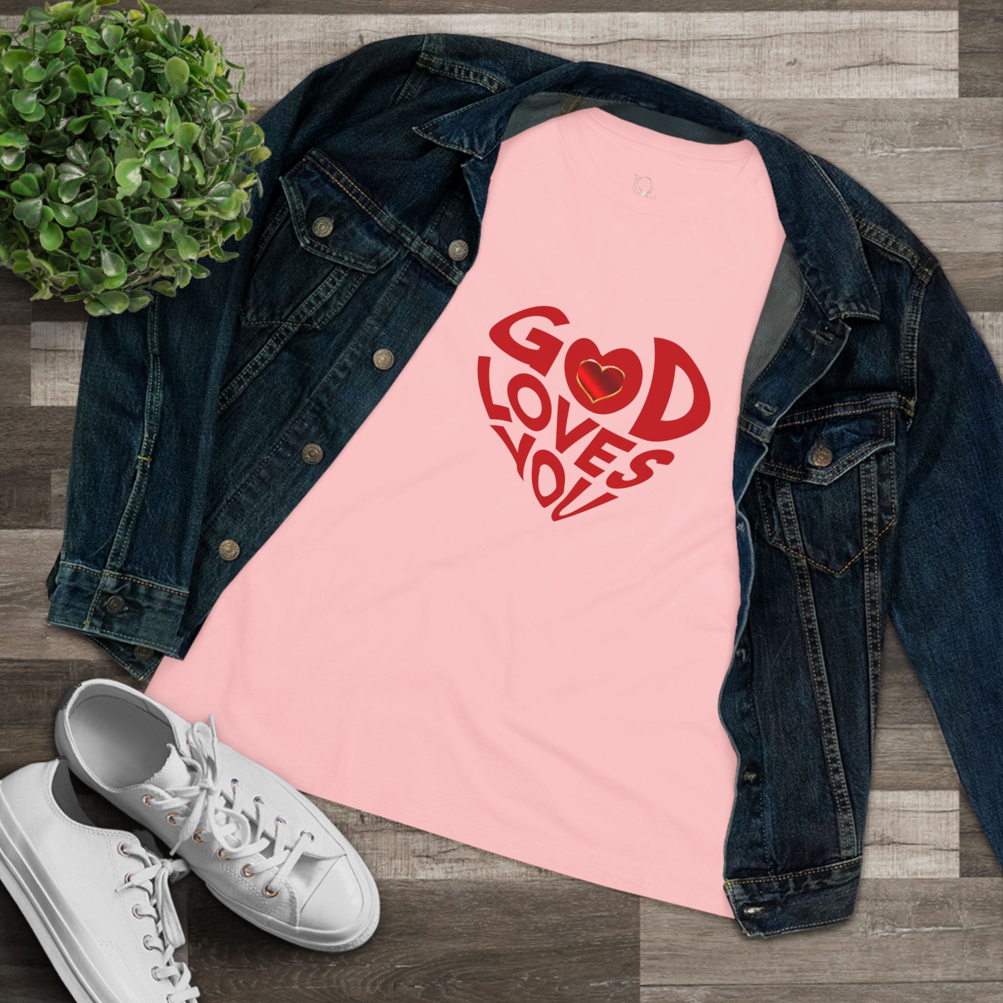 Women's Tee - God Loves You