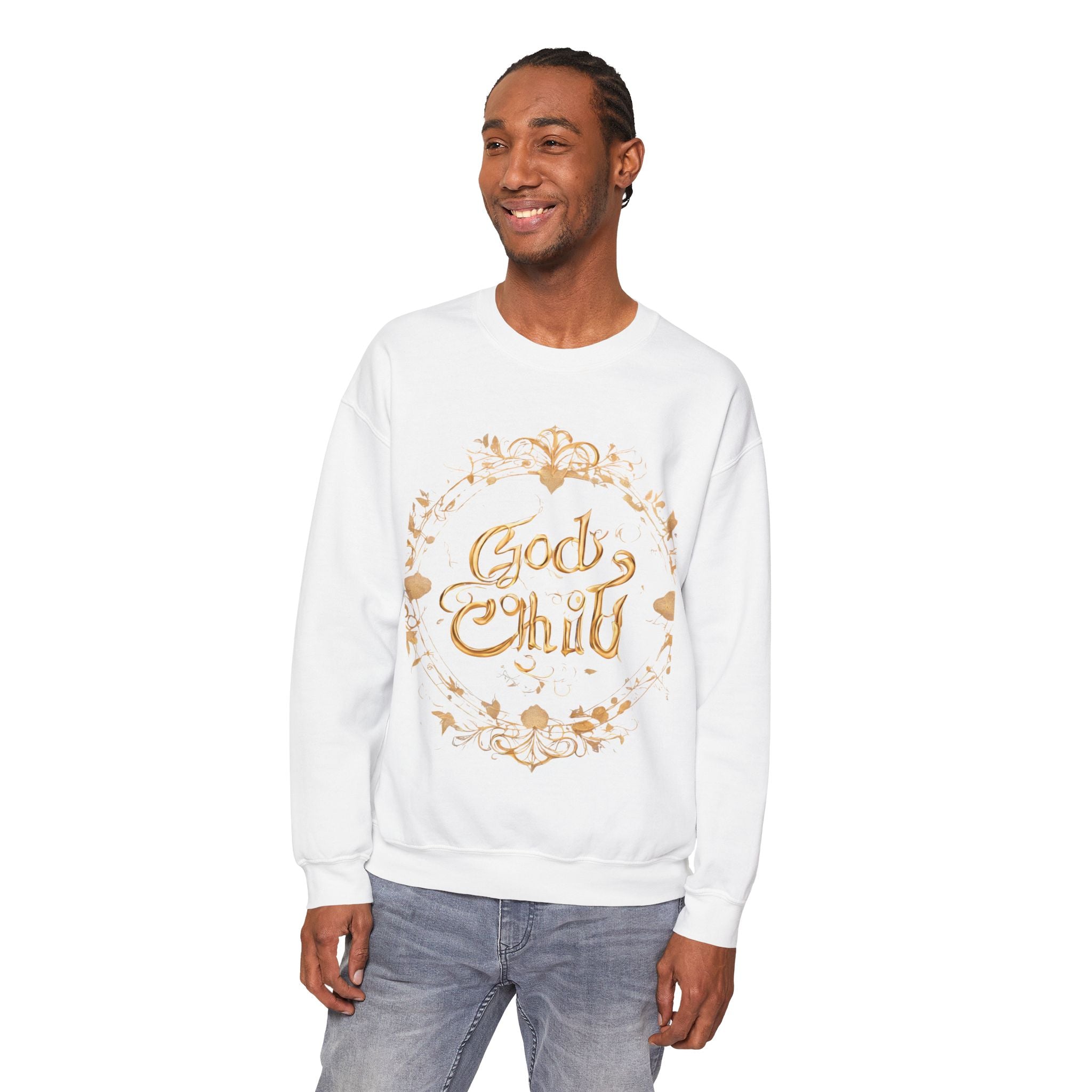 God's Child Sweatshirt Unisex Heavy Blend
