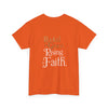 T-Shirt - Rooted in Grace Raising in Faith - Christian Inspirational Tee