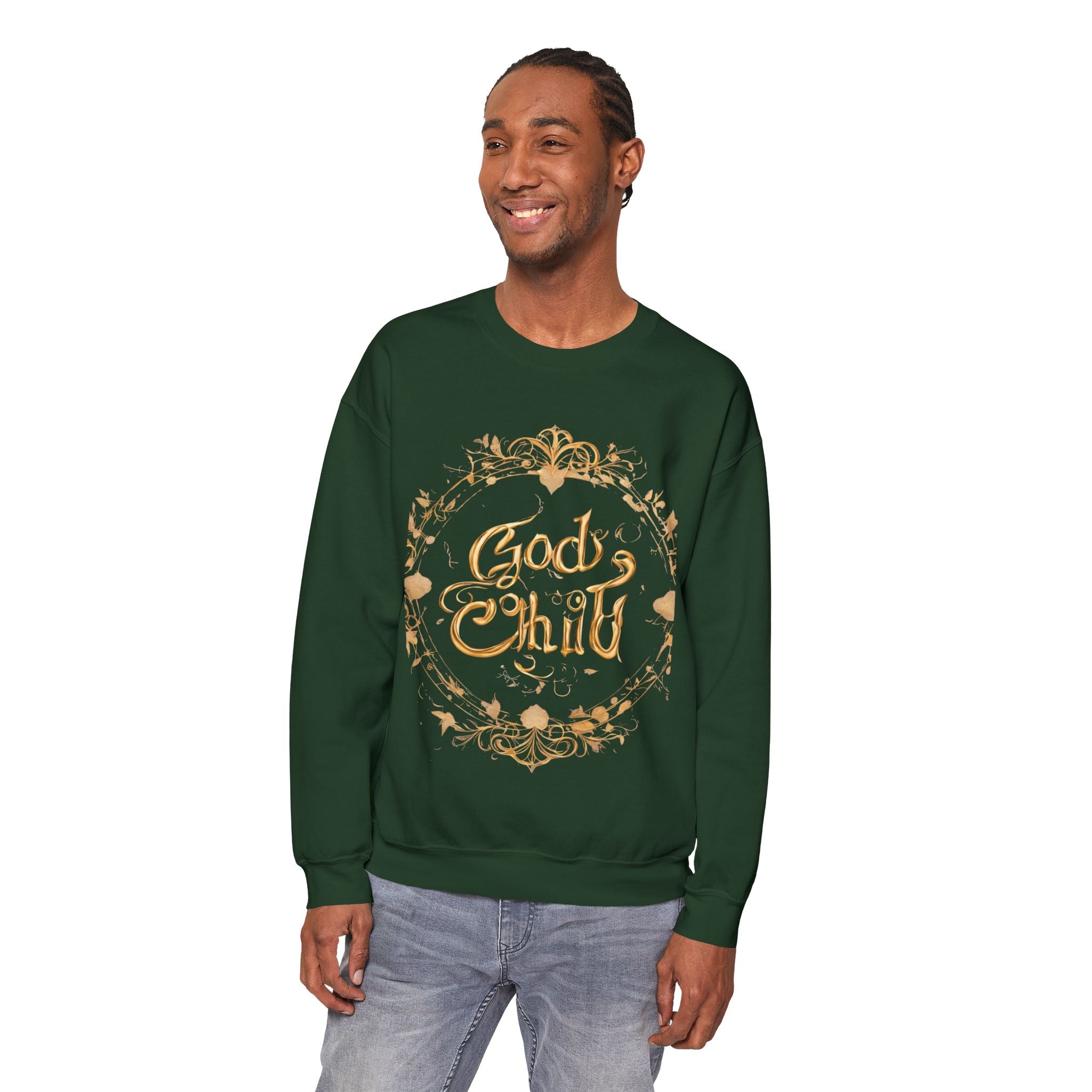 God's Child Sweatshirt Unisex Heavy Blend