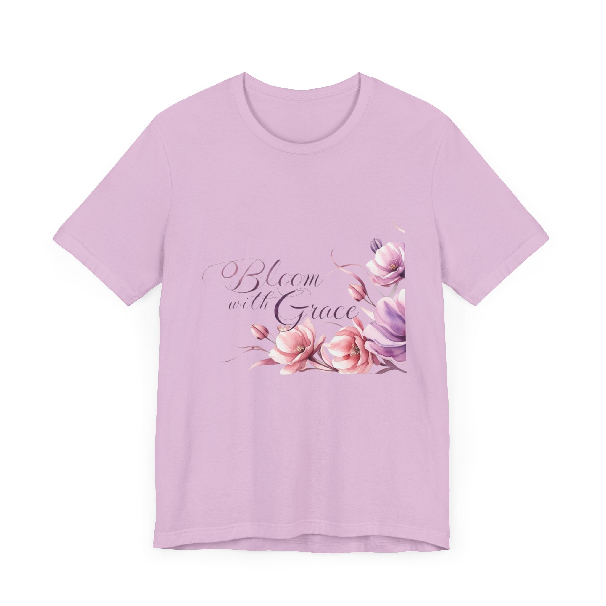 T-Shirt - Bloom with Grace Inspirational Tee