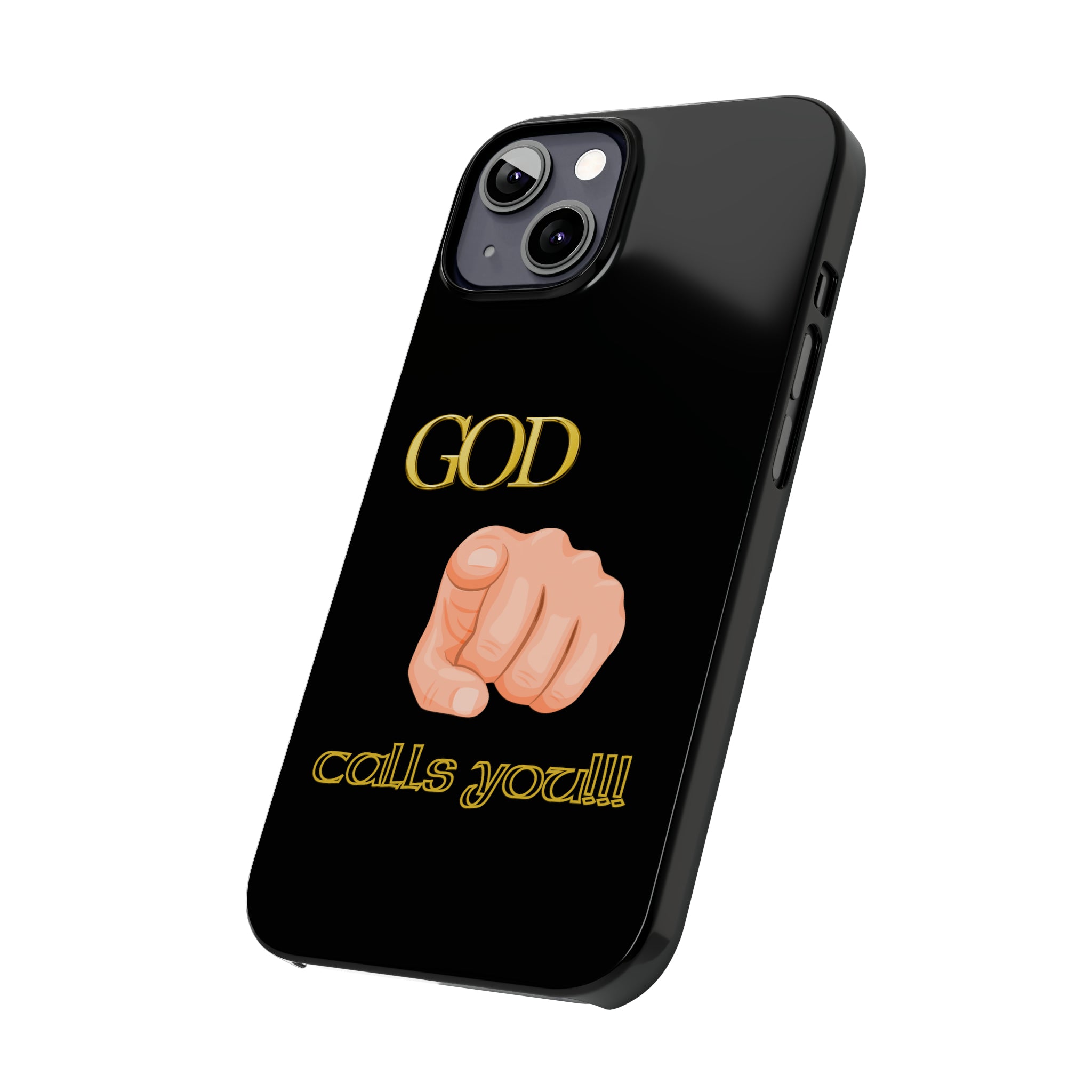 God Calls You Slim Phone Cases