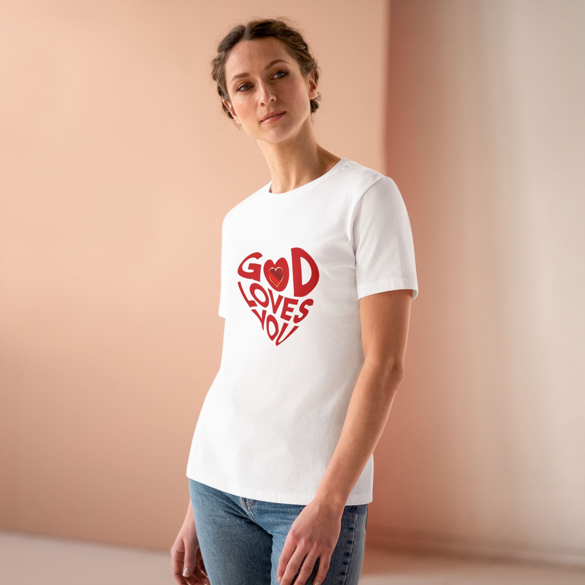 Women's Tee - God Loves You