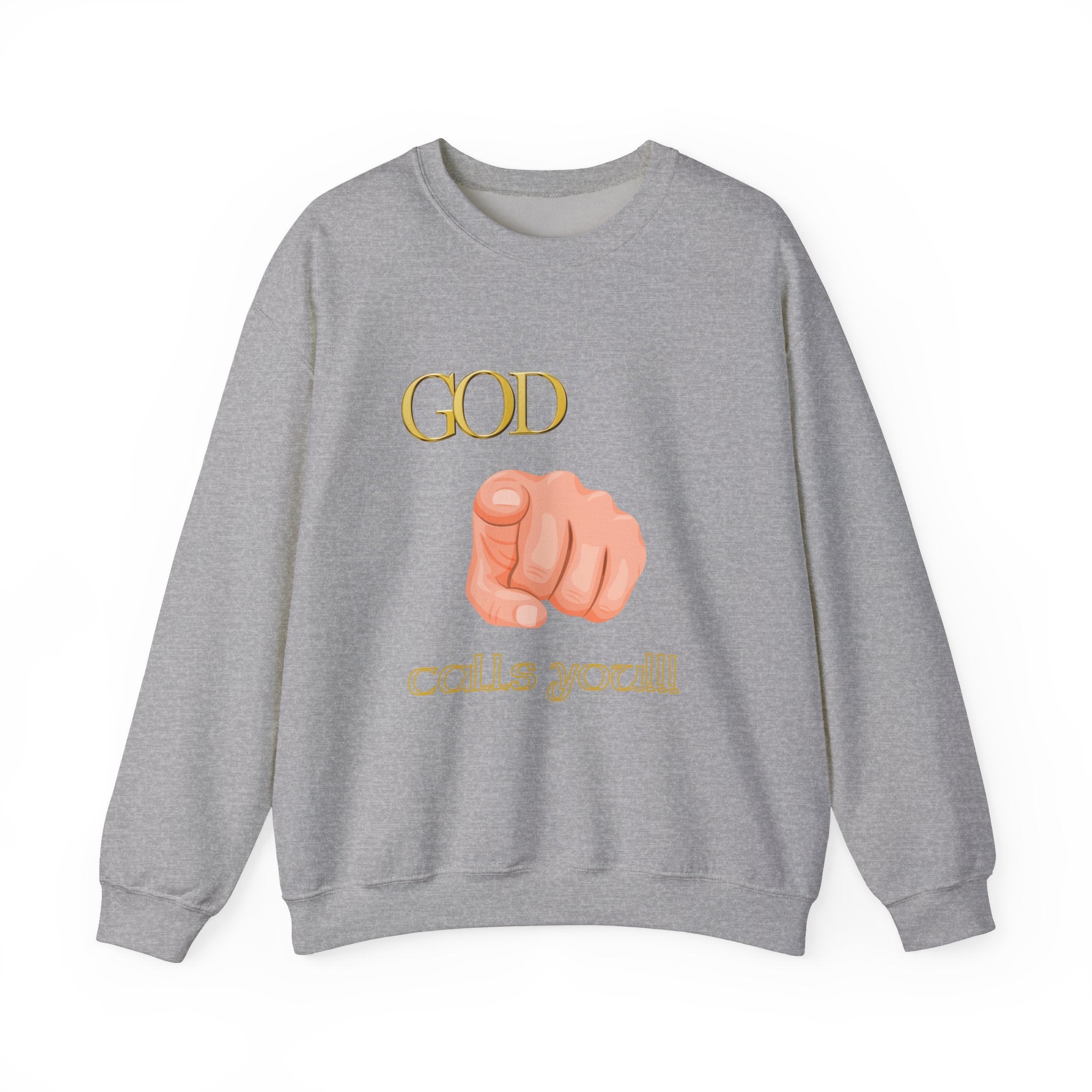 God Calls You Unisex Heavy Crewneck Sweatshirt