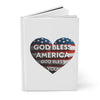 Hardcover Journal Matte - God Bless America God Bless You