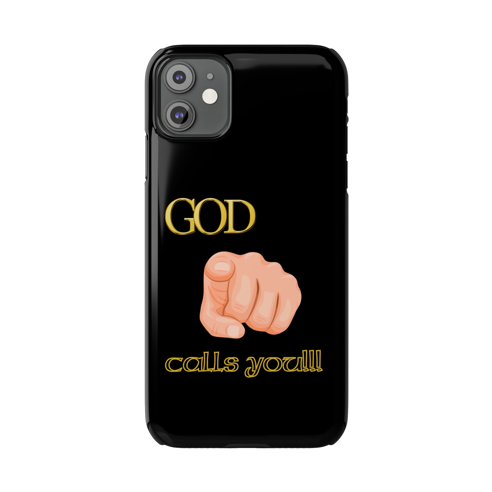 God Calls You Slim Phone Cases
