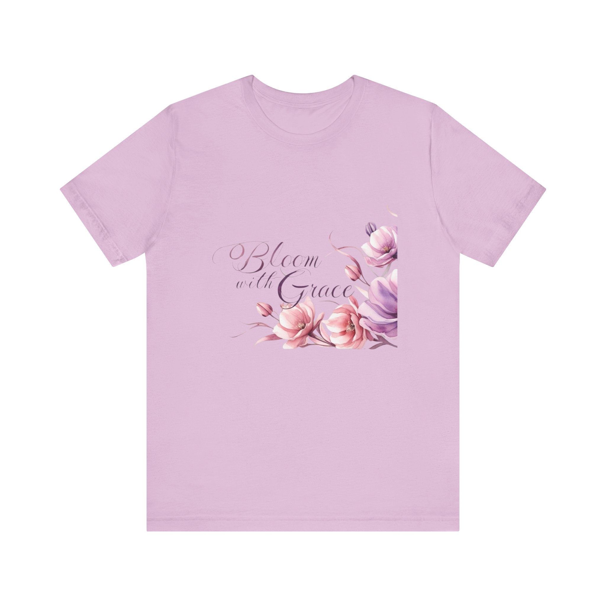 T-Shirt - Bloom with Grace Inspirational Tee