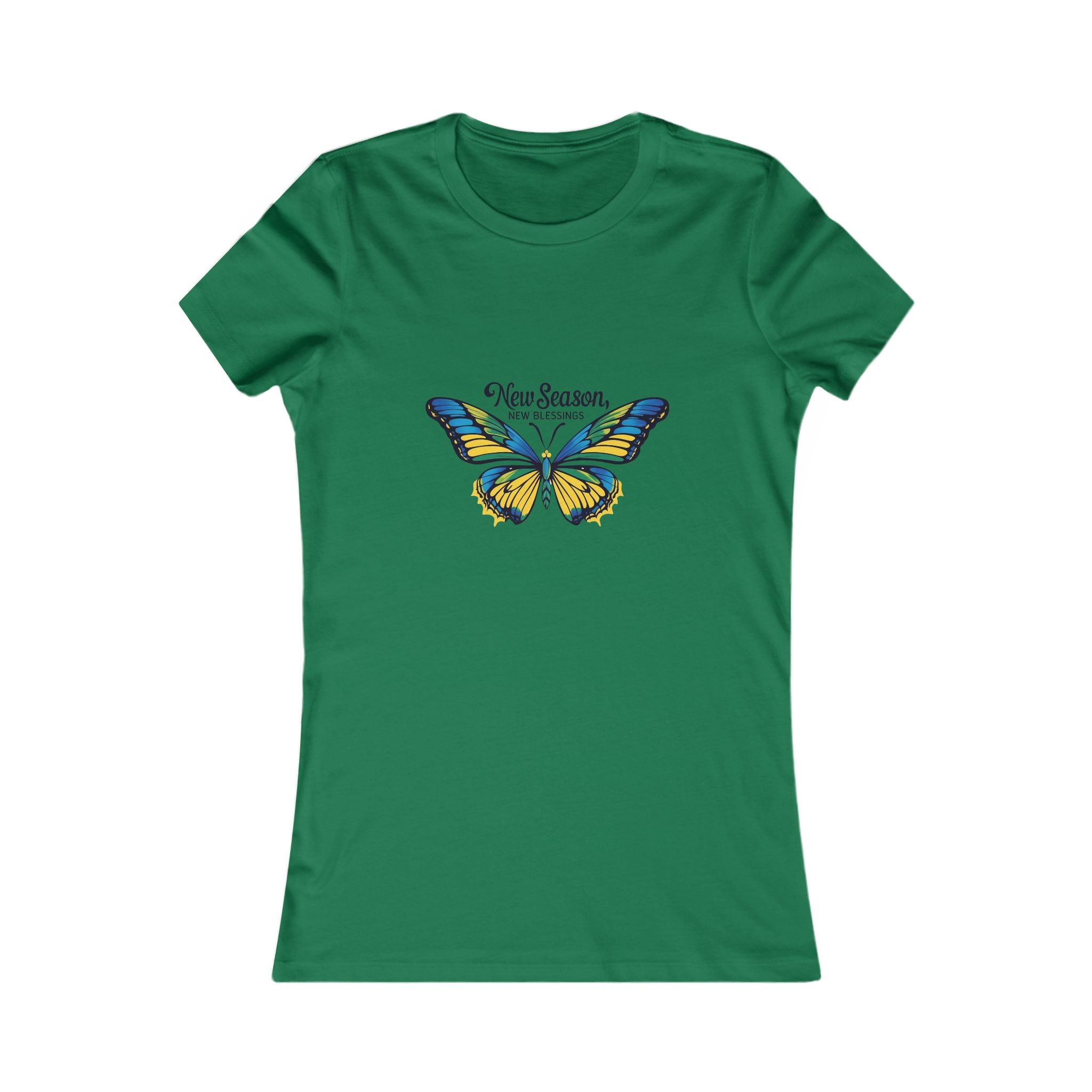 Tee: New Season, New Blessings Women's Favorite Tee