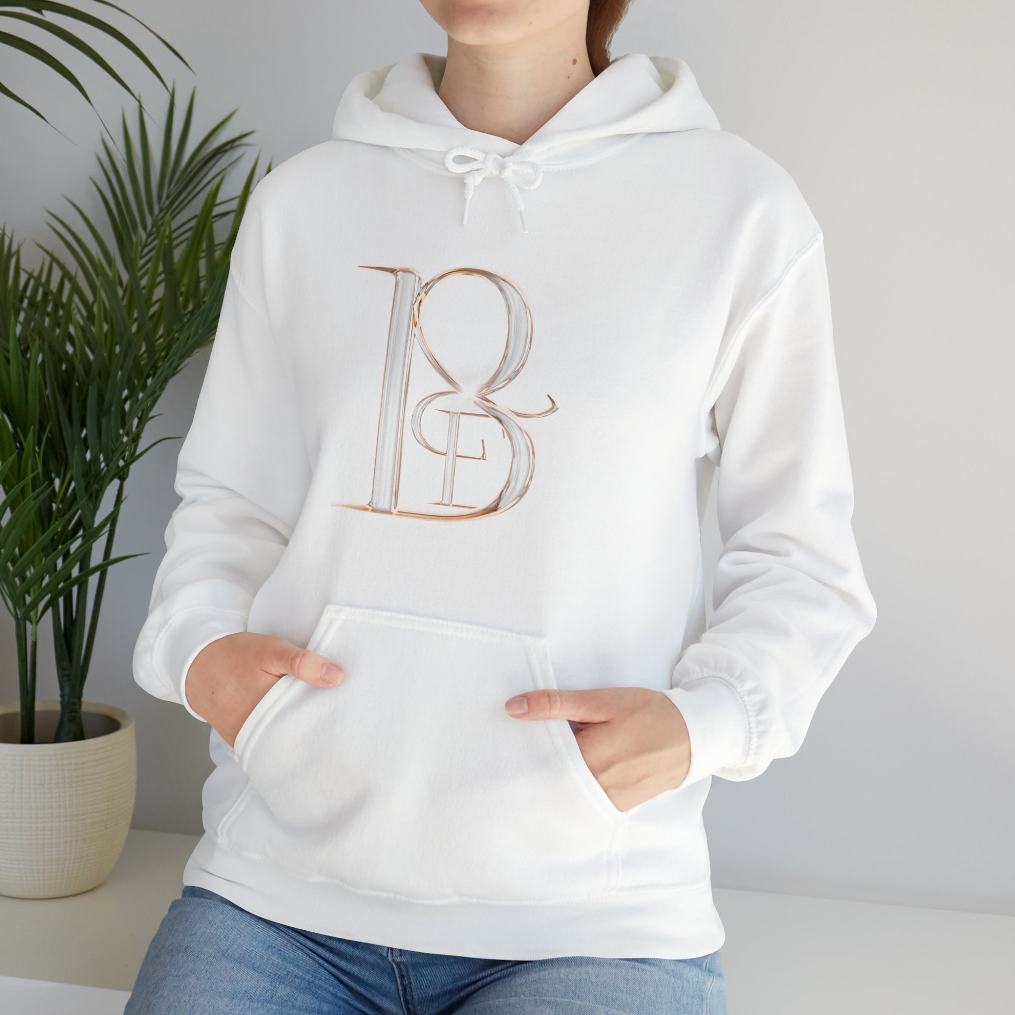 BE Unisex Heavy Hooded Sweatshirt