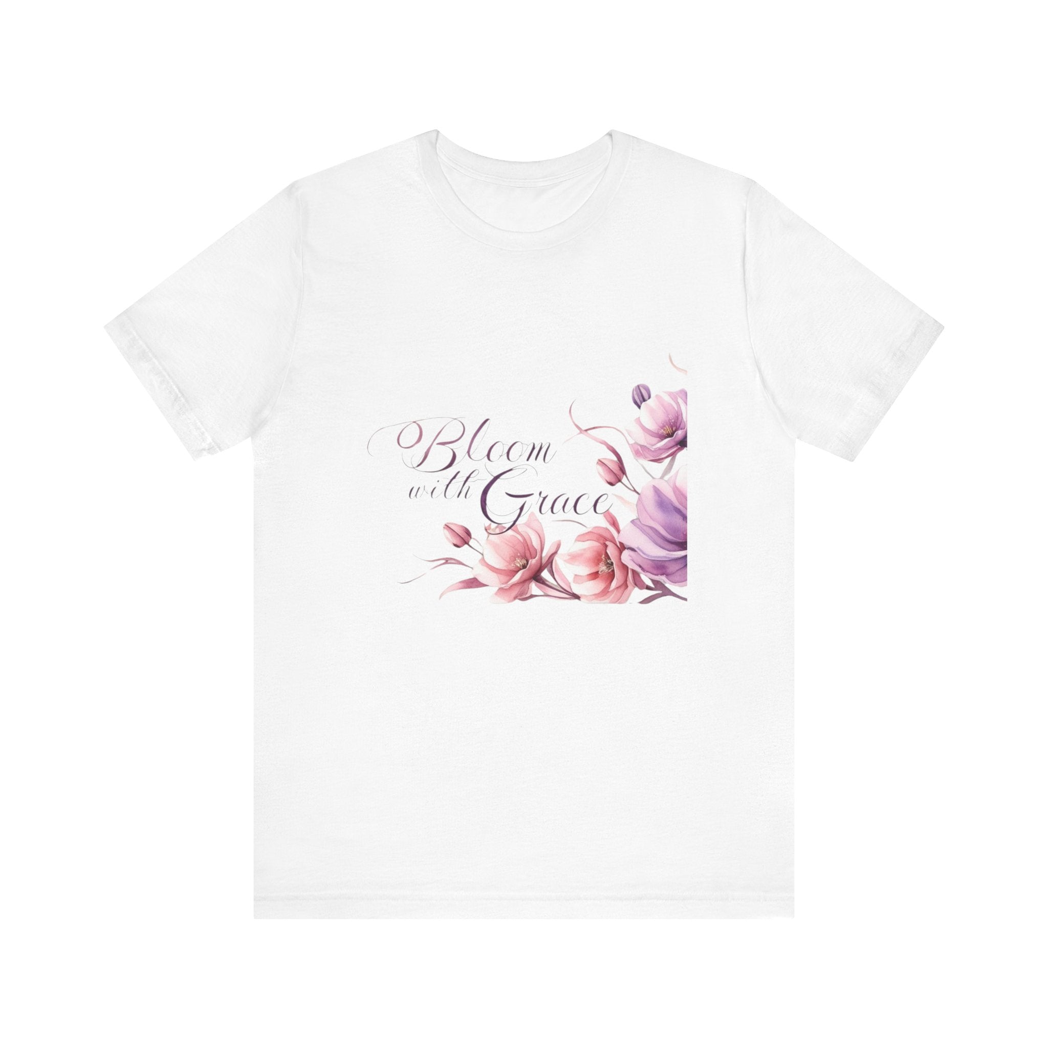 T-Shirt - Bloom with Grace Inspirational Tee