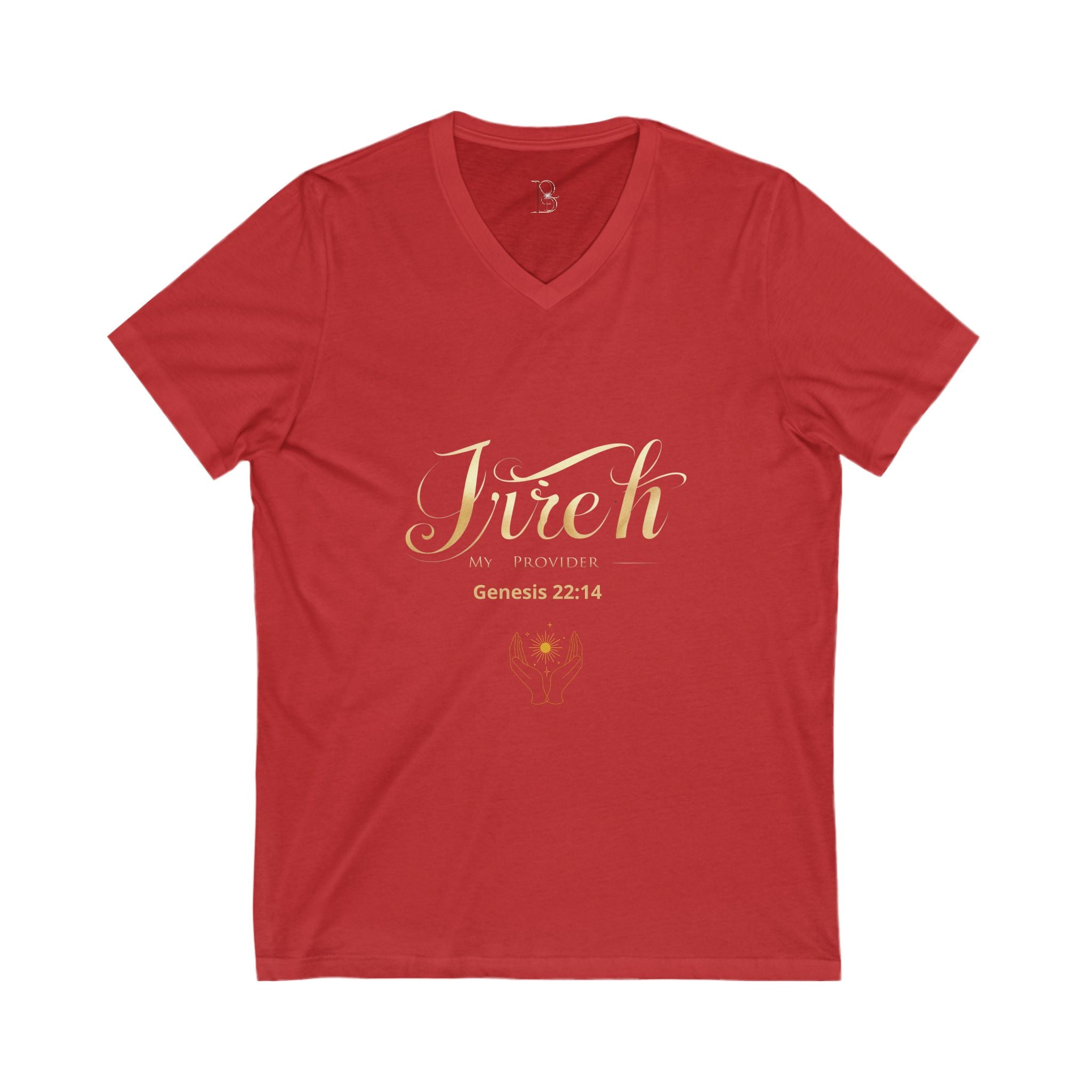 V-Neck Tee Genesis 22:14
