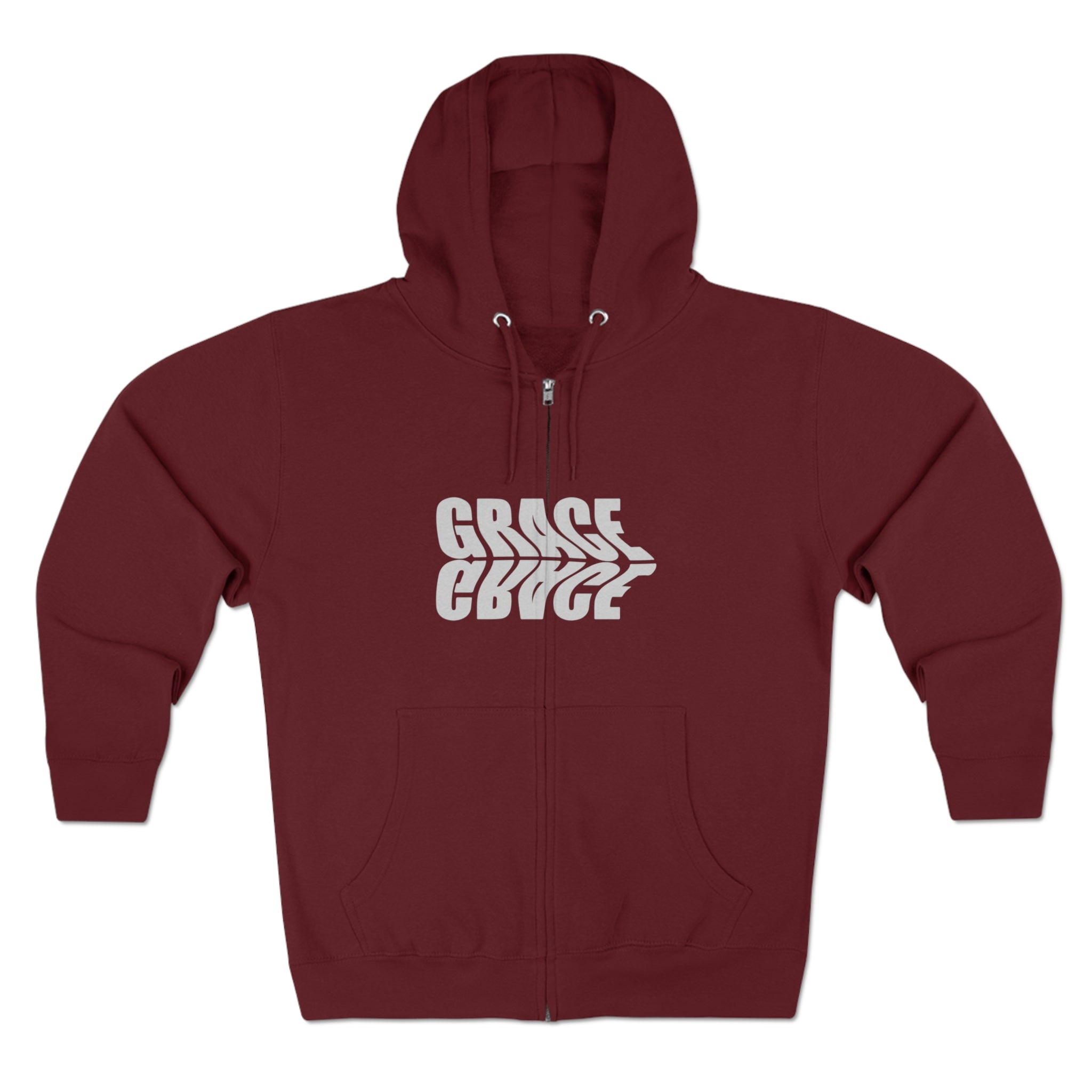 Grace Unisex Full Zip Hoodie