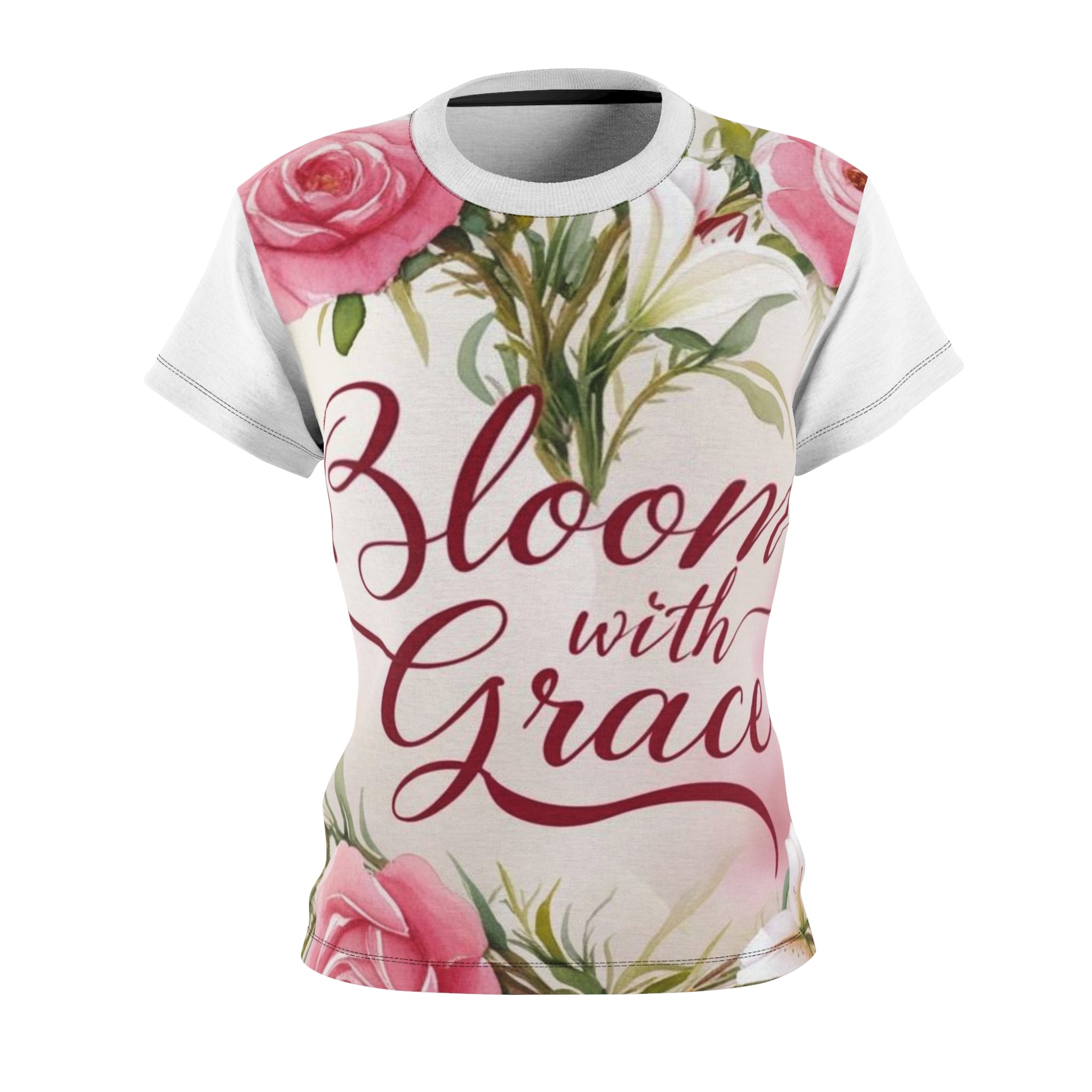 Women's Tee - Bloom with Grace Floral