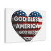 God Bless America Canvas Wall Art