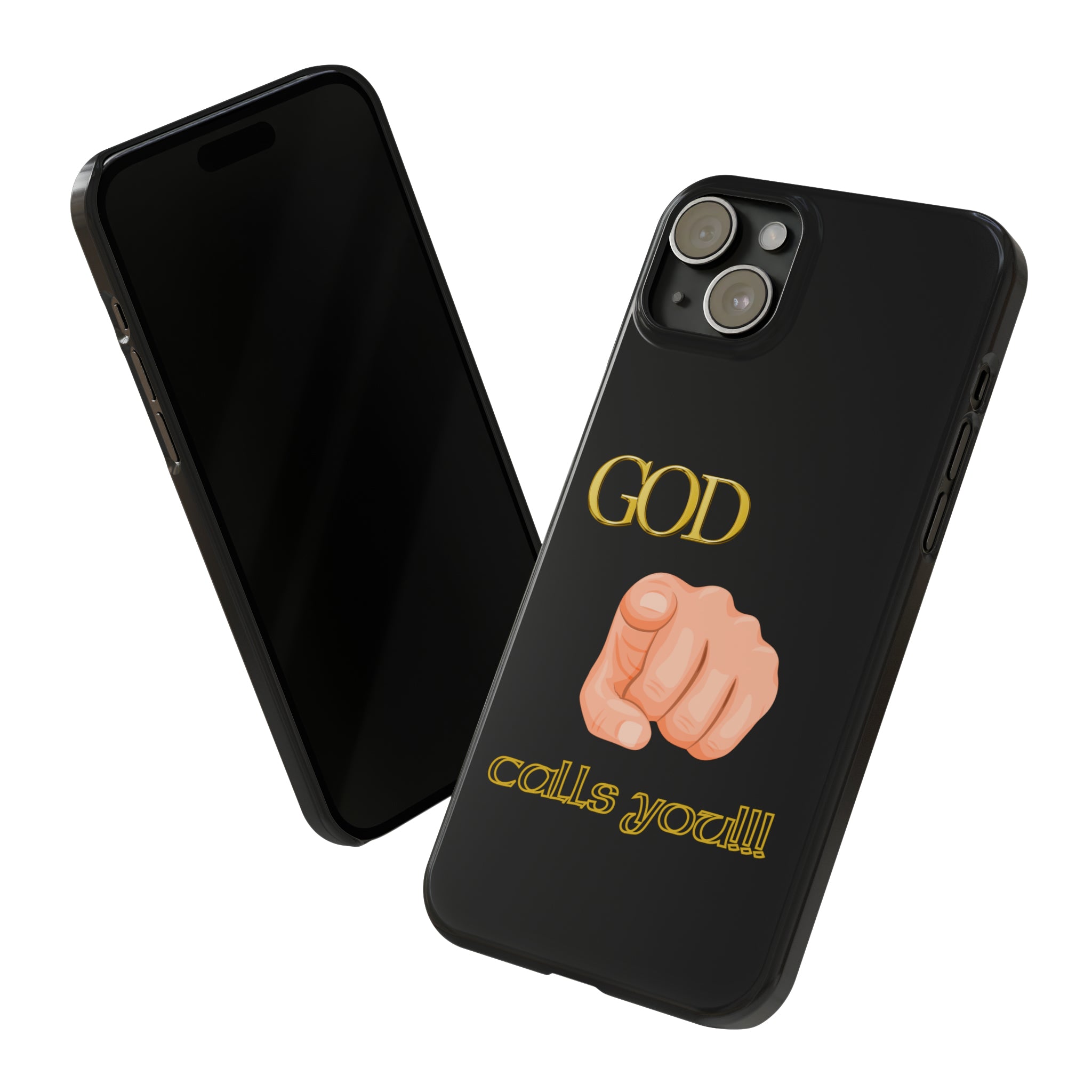 God Calls You Slim Phone Cases