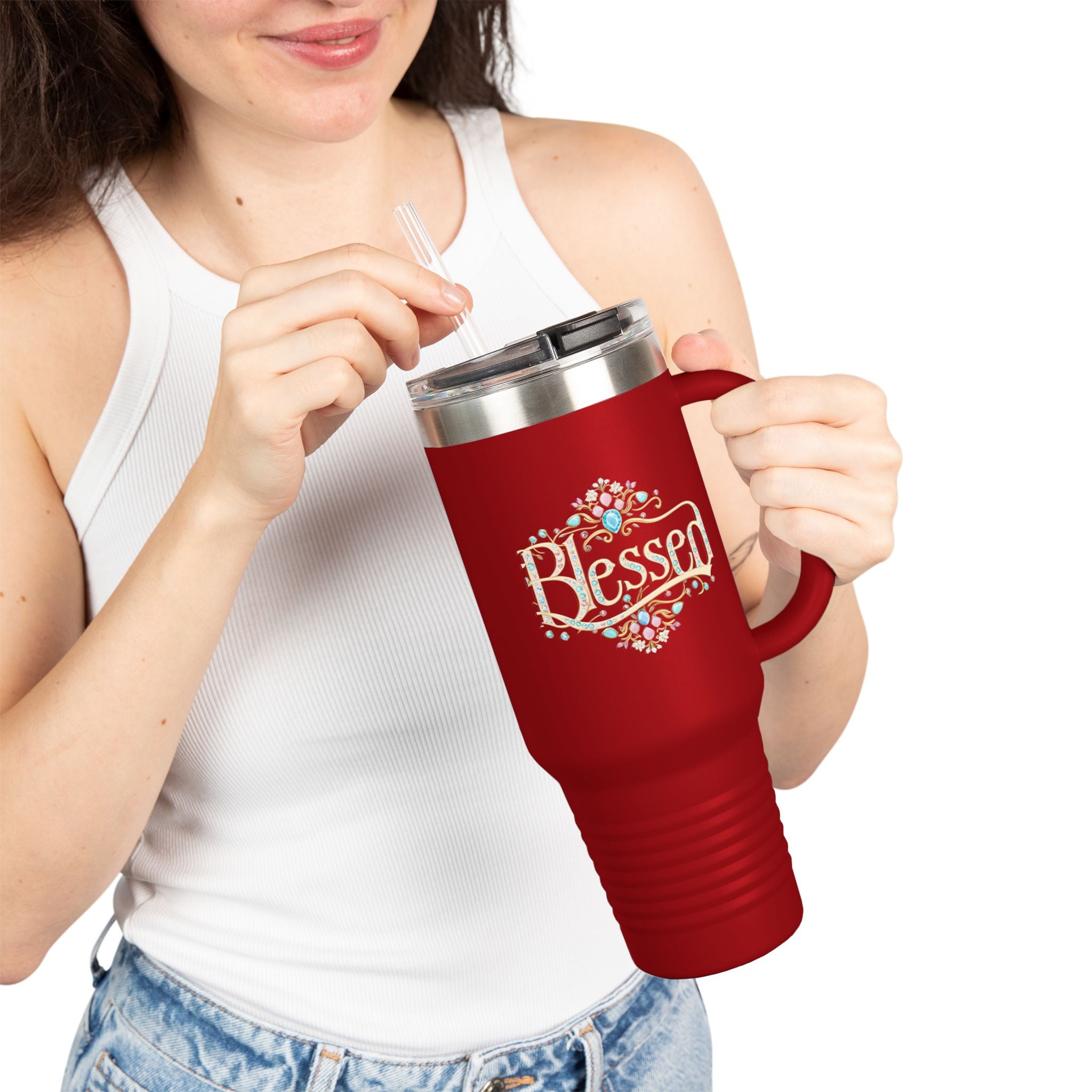 Travel Mug - Blessed Insulated 40oz