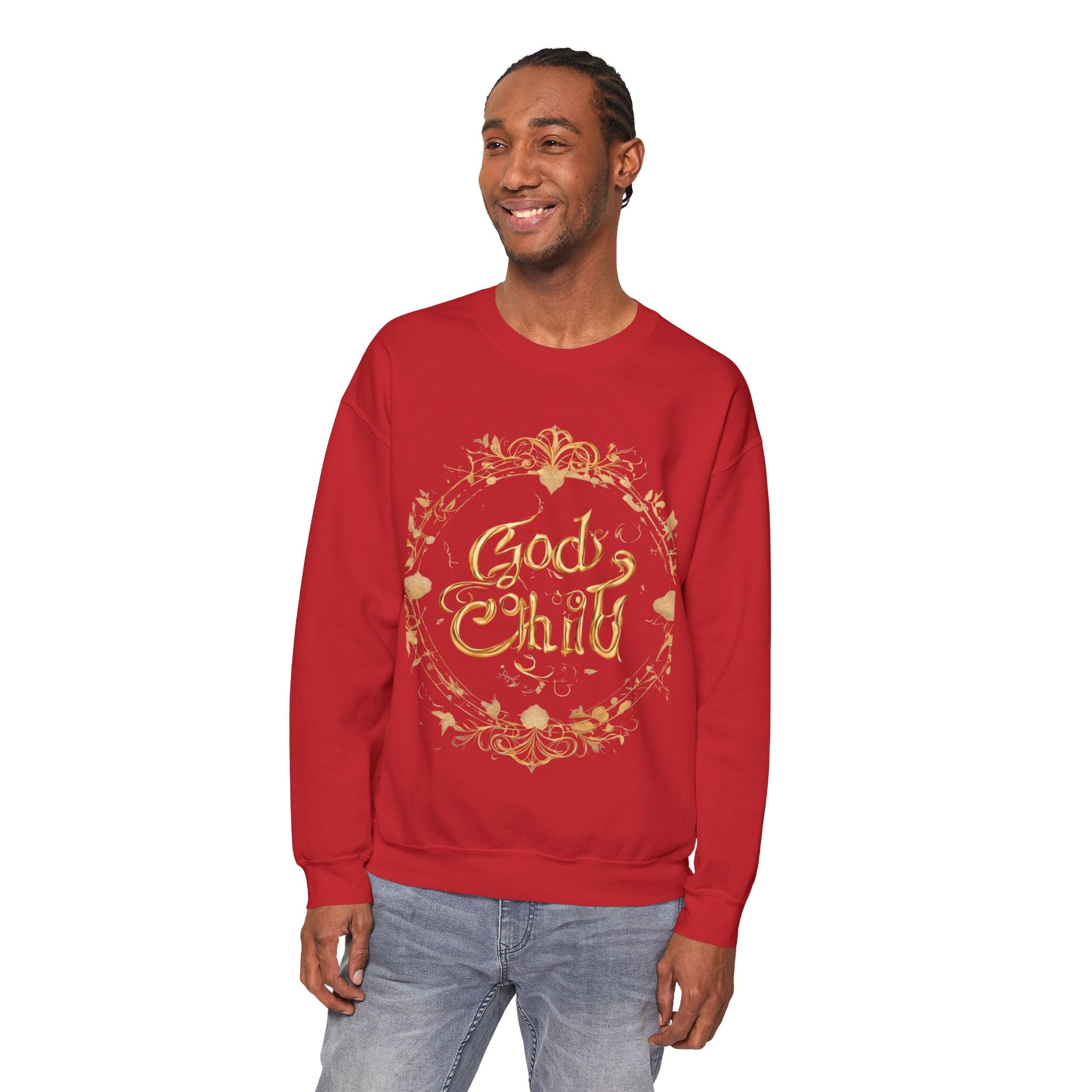 God's Child Sweatshirt Unisex Heavy Blend